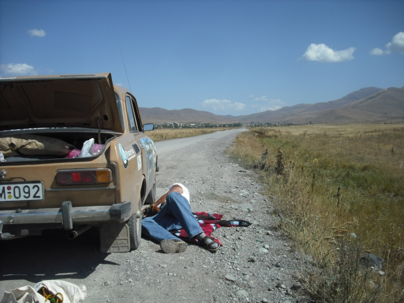 Illustration for article titled We Might Be Crazy Because We're Taking Our Lada On A 3,500 Mile Trip To Asia